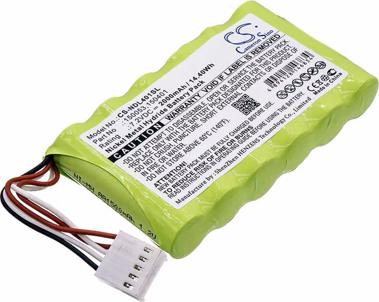 TECHTEK Batteria compatibile con [Ideal] LanXPLORER, NaviTEK II, SignalTEK CT, SignalTEK II FO, UniPRO MGig1 sostituisce 150053, per 150401