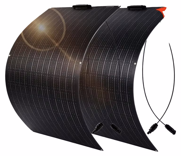 Pannello solare flessibile, alta efficienza, design leggero, 2 pannelli da 110 W
