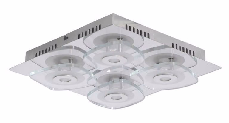 Lampada da parete e soffitto a LED / argento