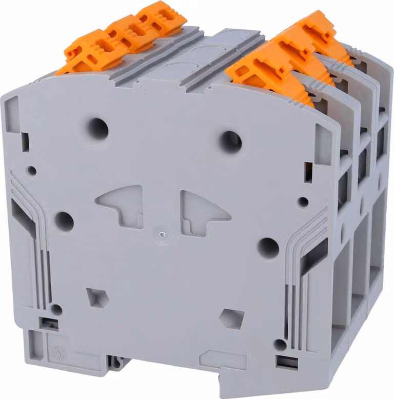 Morsetto per correnti elevate Phoenix Contact, modello PT-POWER 95-3L, collegamento Push-In, tensione nominale 1500 V - 1 pezzo