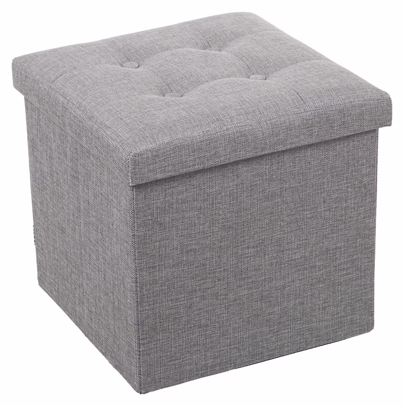 Cuscino da seduta adesivo, in poliestere, colore grigio, dimensioni 38x38x38 cm