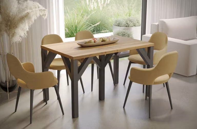 Tavolo pieghevole DUNAJ 130(240)x90 rovere wotan