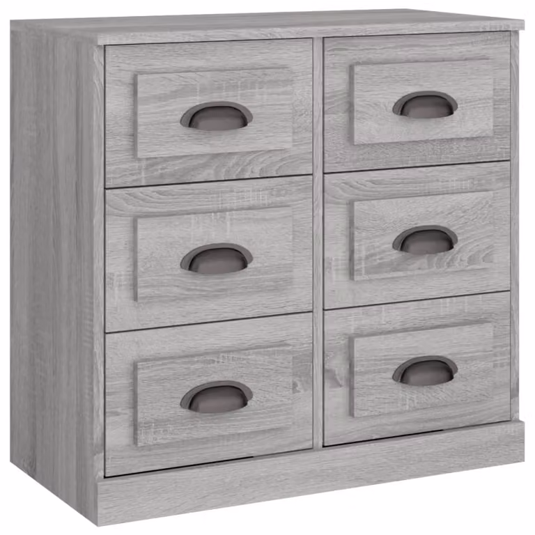 Credenza Grigio Sonoma 70x35,5x67,5 cm in Legno Multistrato