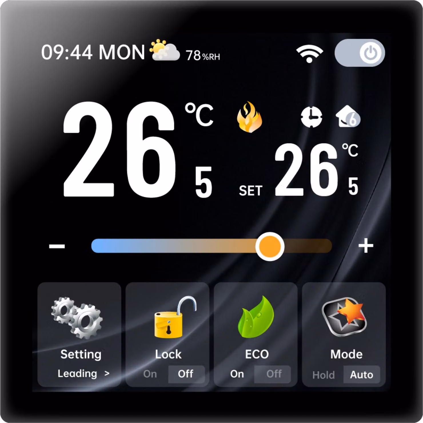 Termostato WiFi NICE SMART – Regolatore intelligente per riscaldamento a pavimento
