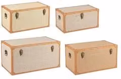 Set di bauli Bizzotto WILFRED nei colori beige e marrone