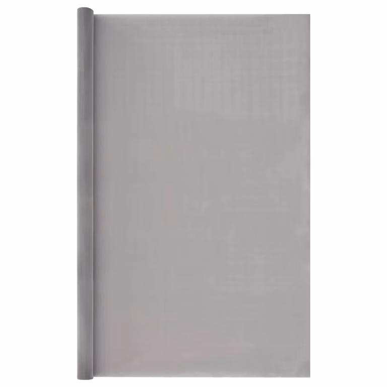 Rete per schermatura vidaXL in acciaio inossidabile Argento L: 1000 cm, H: 120 cm, 120 Mesh
