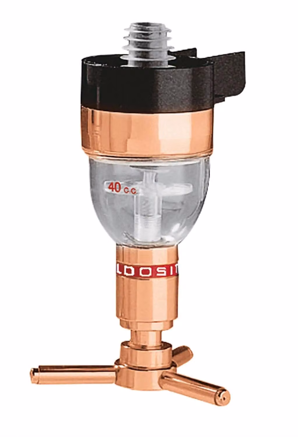 Dosatore Cc 40 Metallo Ramato