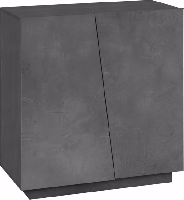 Scarpiera Vega – 2 Ante – 80x86x38 - Ardesia