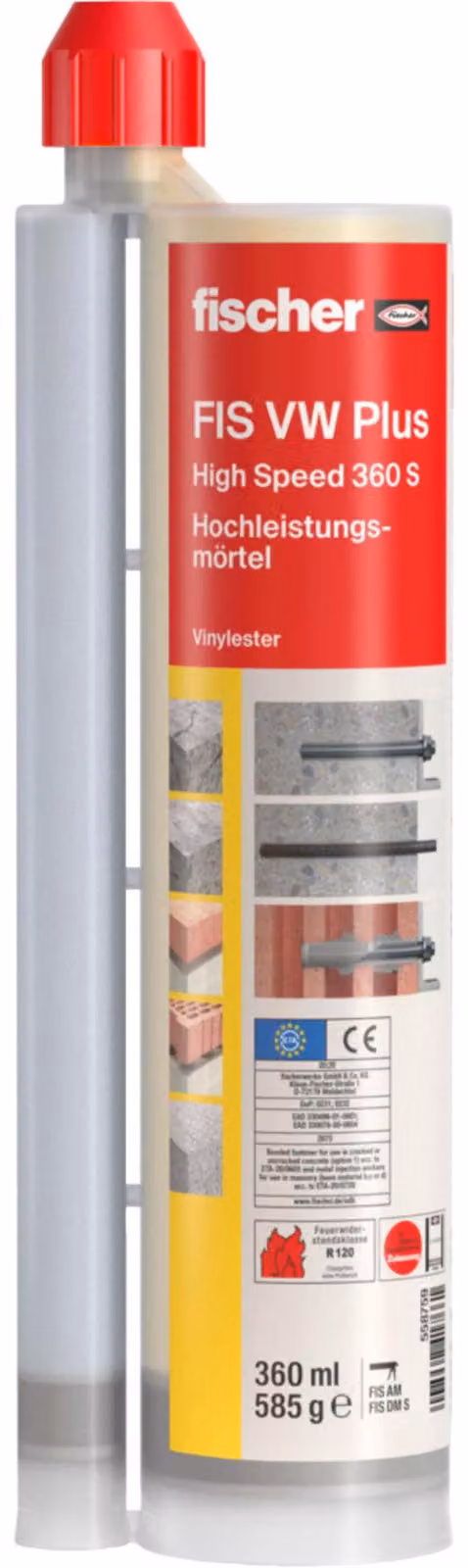 Fischer mortaio tedesco ad alte prestazioni FIS VW Plus 360 S 558759