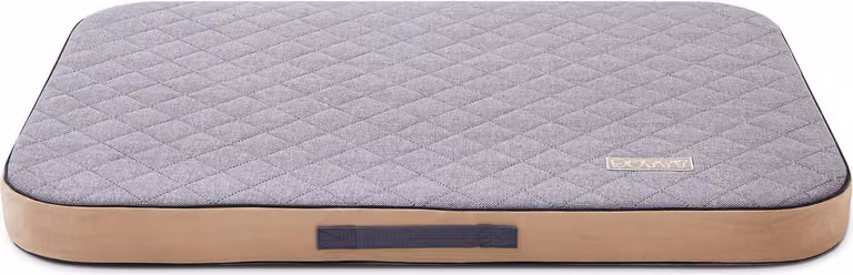 DOTTY Materasso ortopedico per cani, memory foam VISCO Letto ortopedico per cani Colore grigio Taglia M (90 cm x 60 cm)
