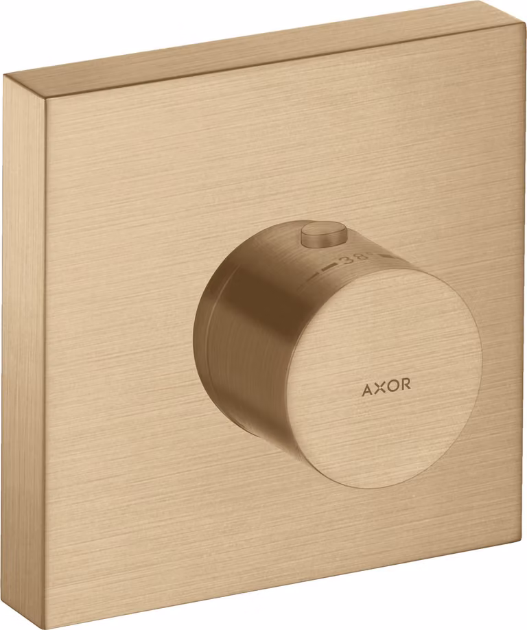 hansgrohe AXOR Starck ShowerCollection Thermostat de douche à encastrer 12x12 DN20, 10755140, 10755140
