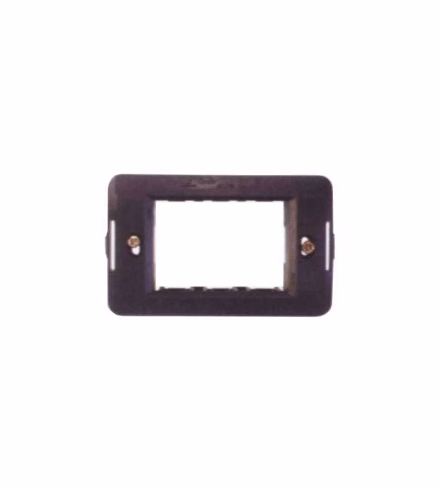 Supporto Coprinterruttori Millenium 3P Nero