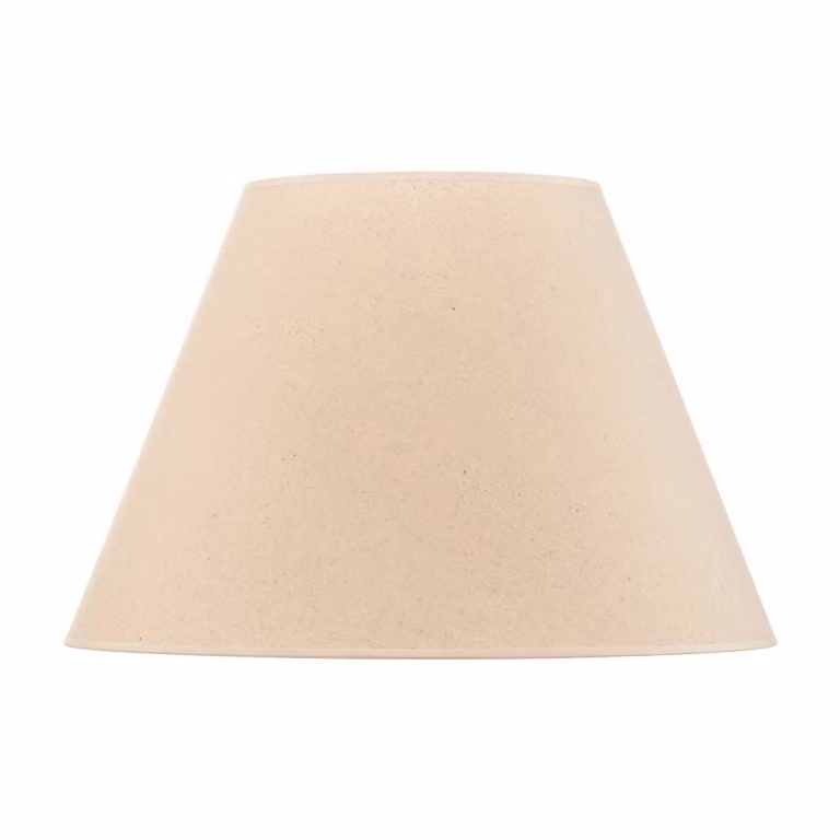 Paralume Pseudosofia per lampada da terra beige Duolla, Tessuto / Stoffa / Seta