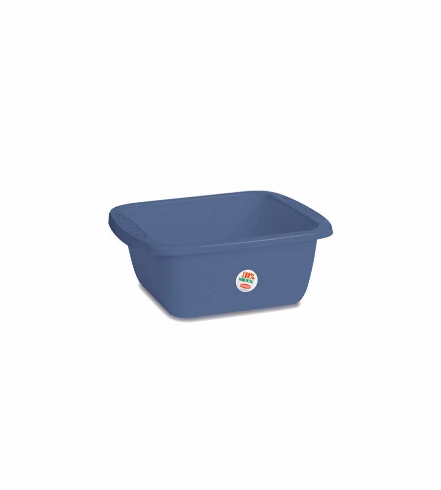 Bacinella Rettangolare Primavera Stefanplast Blu L: 45 cm, P: 35 cm, H: 18 cm – 2