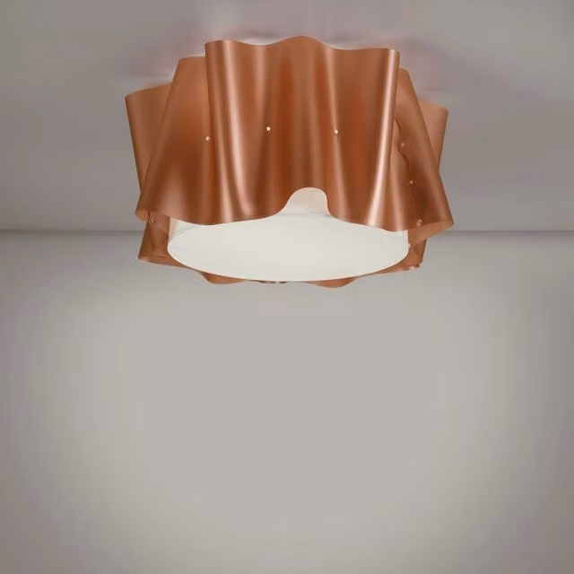 Plafoniera 5 Luci Copper Cm. 60 x 32h