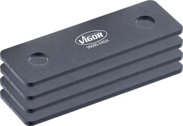 VIGOR Set di piastre di collegamento V6000-040/4 in 4 parti Numero di utensili: 4