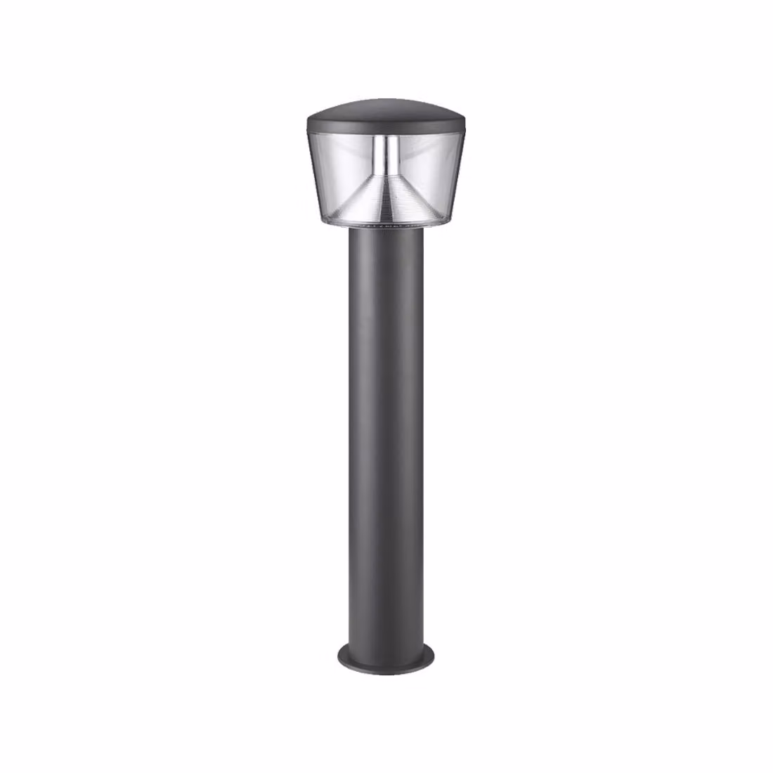 Lampione a LED DUBLIN, 11W, grado di protezione IP44, 4000 K, 56CM, colore grigio scuro. Dimensioni: L: 160, B: 160, H: 555