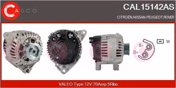 Alternatore 70A
