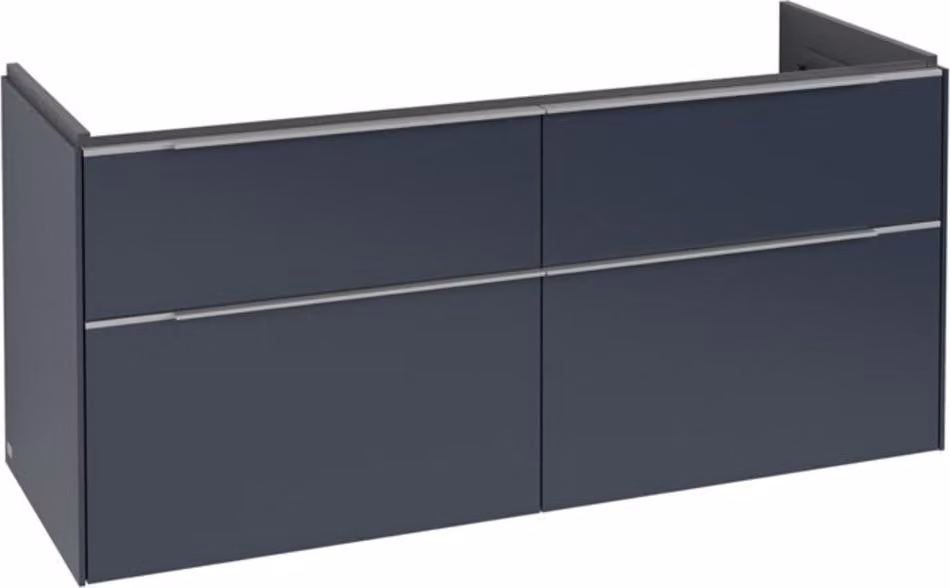 Villeroy & Boch Subway 3.0 armoire sous lavabo, 4 tiroirs, 1272x576x478mm, C56800VQ, C56800VQ