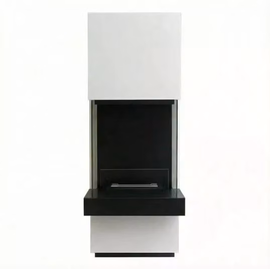 Biocamino Rimini XS bianco con vetro – 2