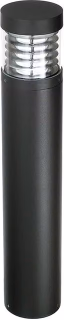 LARS Bollard Paletto LED da terra per esterno 15W 82° IP65 3000K Antracite 65cm - Rossini Illuminazione