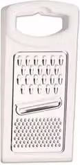 Grattugia universale rettangolare Ghidini Cipriano in plastica ABS bianca L/P/H: 27,5 x 12,4 x 2,8 cm