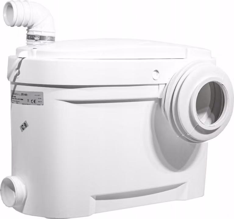 Sanigena Pompa 1 Stazione Di Pompaggio Per Acque Reflue Con Trituratore Per Wc 500W