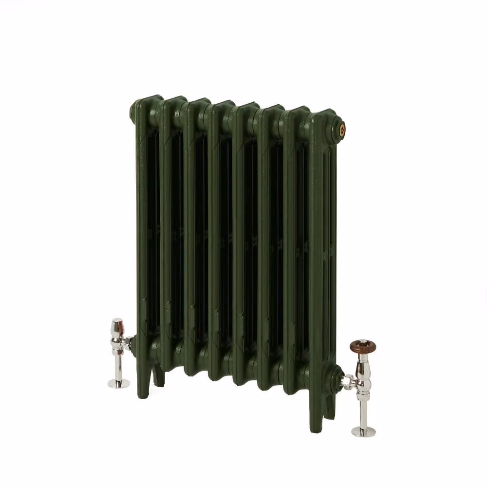 Radiatore Tradizionale in Ghisa a 3 Colonne Alto 560mm - Finitura Verde - Mercury