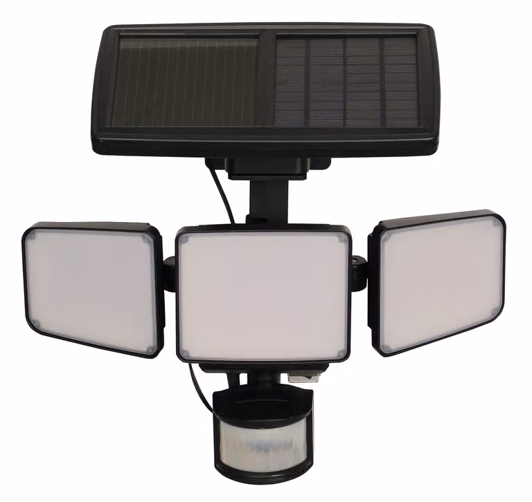 Luxform Intelligent LED Luce solare da giardino Sicurezza La Rioja Nero
