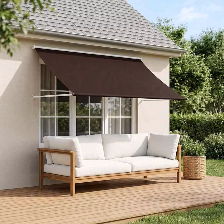 Maison Exclusive - Tenda da sole Braun 100 x 150 cm