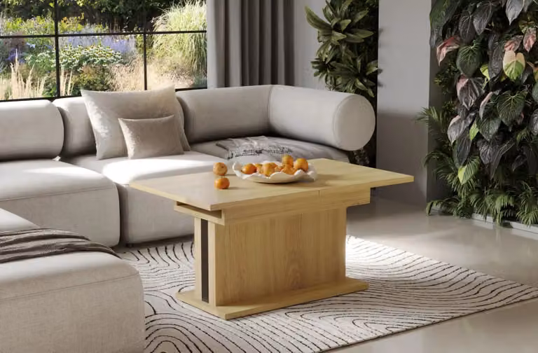 Panca sollevabile Solaria 110(170)x65 rovere naturale