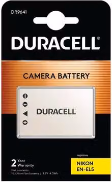 Duracell Li-Ion batt. 1180 mAh per Nikon EN-EL5