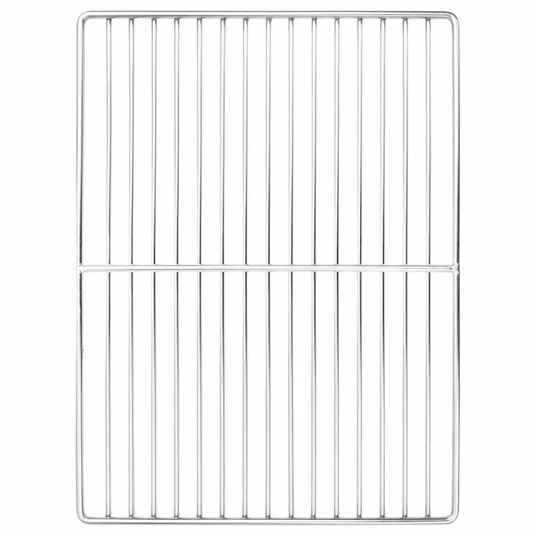 Griglia vidaXL in acciaio inox argento L: 40 cm, P: 30 cm