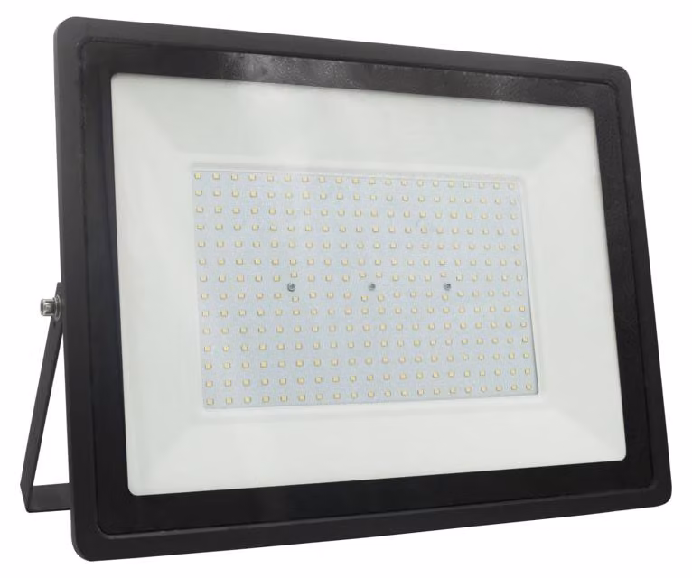 G-TECH proiettore LED 200W, 18000lm, AC220-240V, 50/60 Hz, PF>0,9, RA>80, IP65, 120°, 4000K, nero