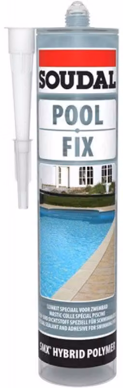 ADESIVO SIGILLANTE 'POOL STIX' SOUDAL 290 ml - Blu chiaro