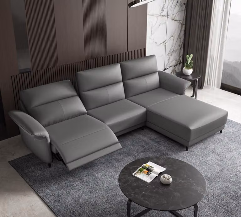 Garnitur Ecksofa L-Form Polster Modern Relax Sitz Luxus Möbel Wohnlandschaft