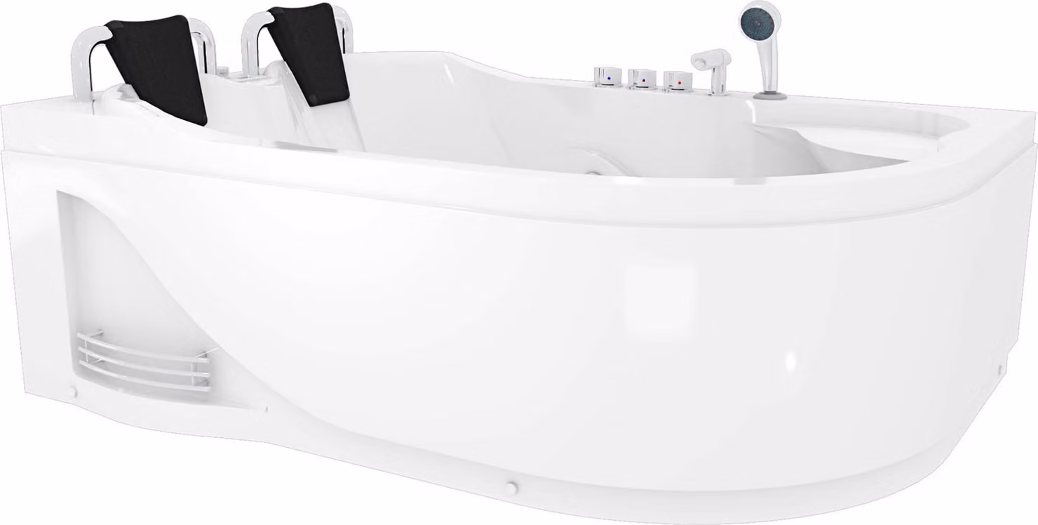 Idromassaggio top equipment piscina vasca da bagno ad angolo W23H-R 120x182cm