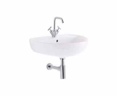 Lavabo sospeso 60 cm Geberit Colibrì 2 ex Pozzi Ginori Bianco
