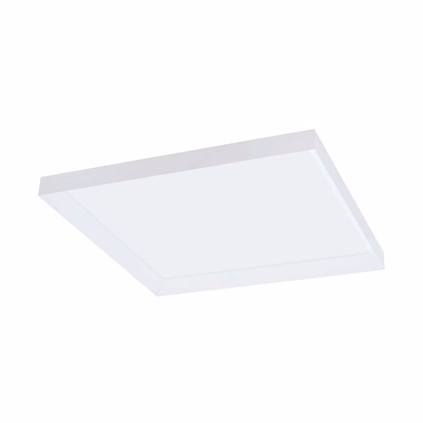 Lampada da soffitto a LED Escondida 60 x 60 cm CCT + telecomando Bianco