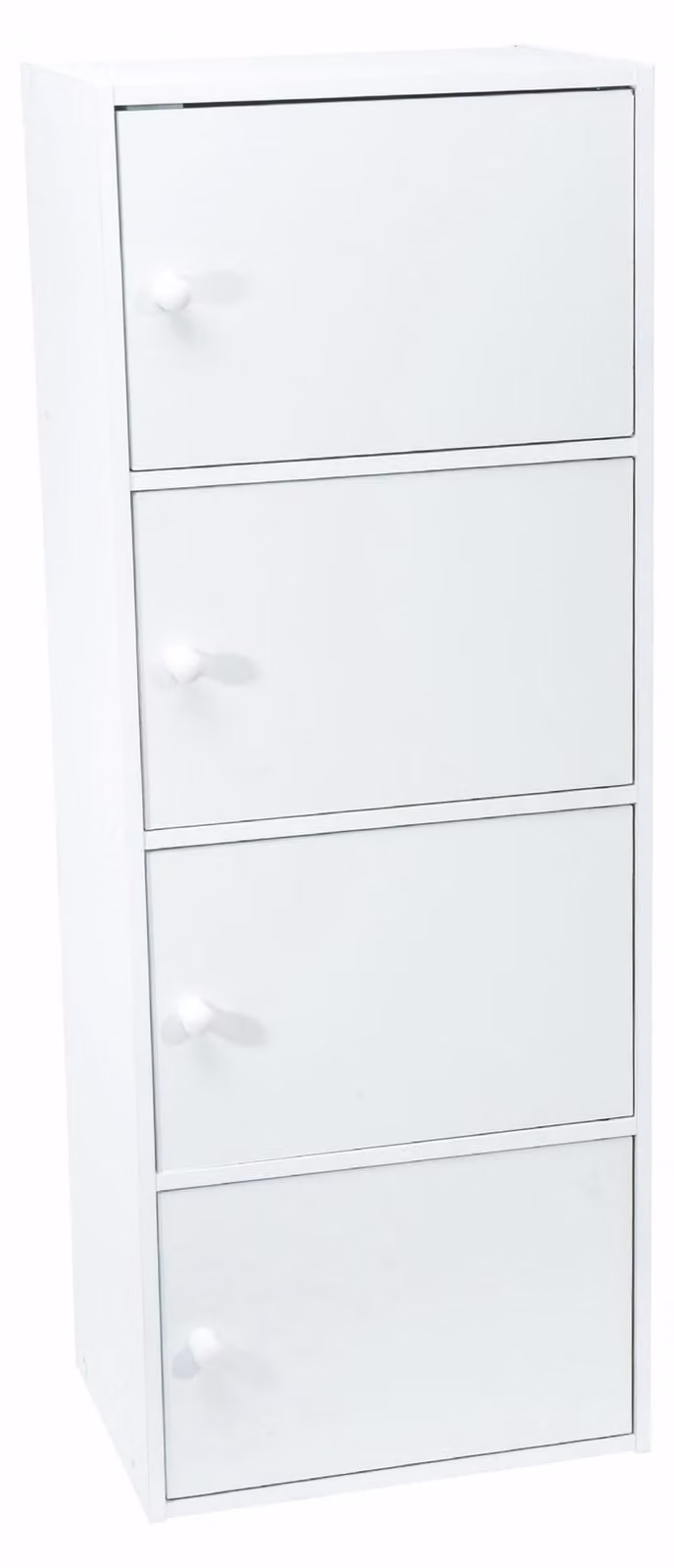 Armadio pratico a 4 ante, ideale per bagno e camera da letto