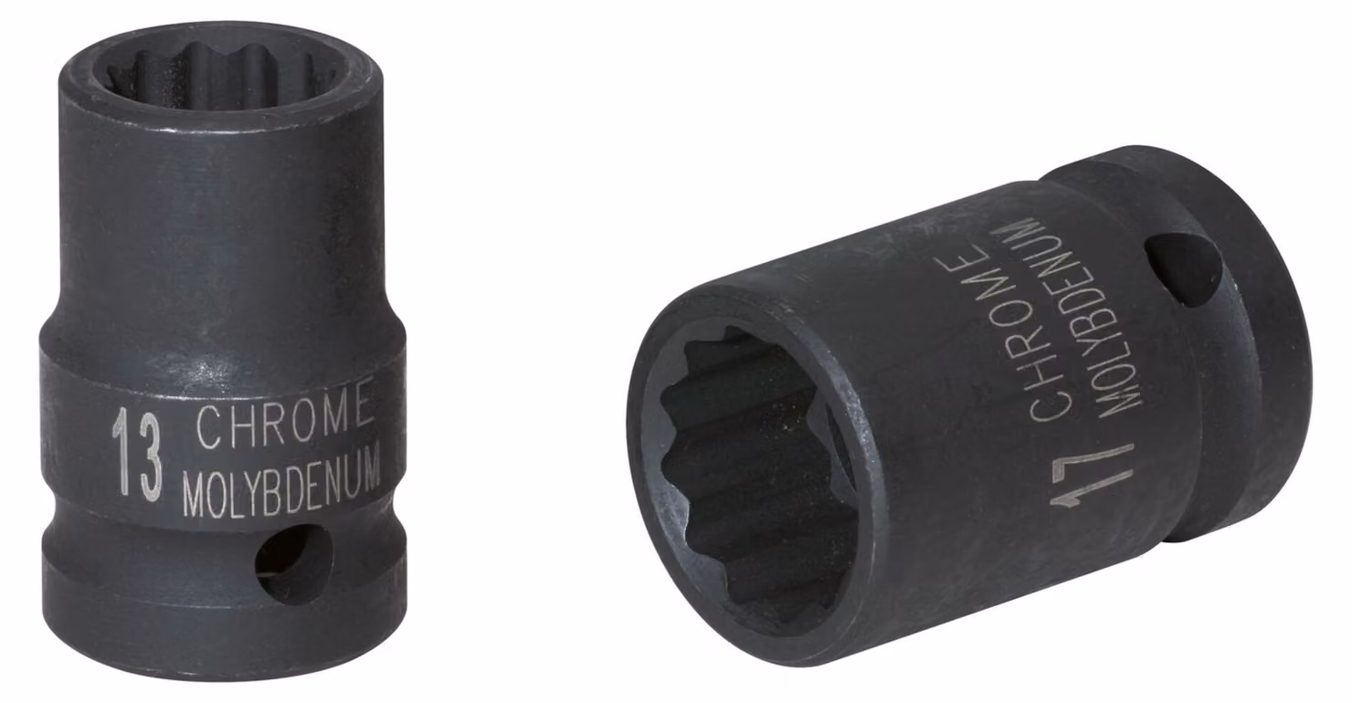KS TOOLS 3/8" presa elettrica a 12 punte corta 19 mm - 515.0969