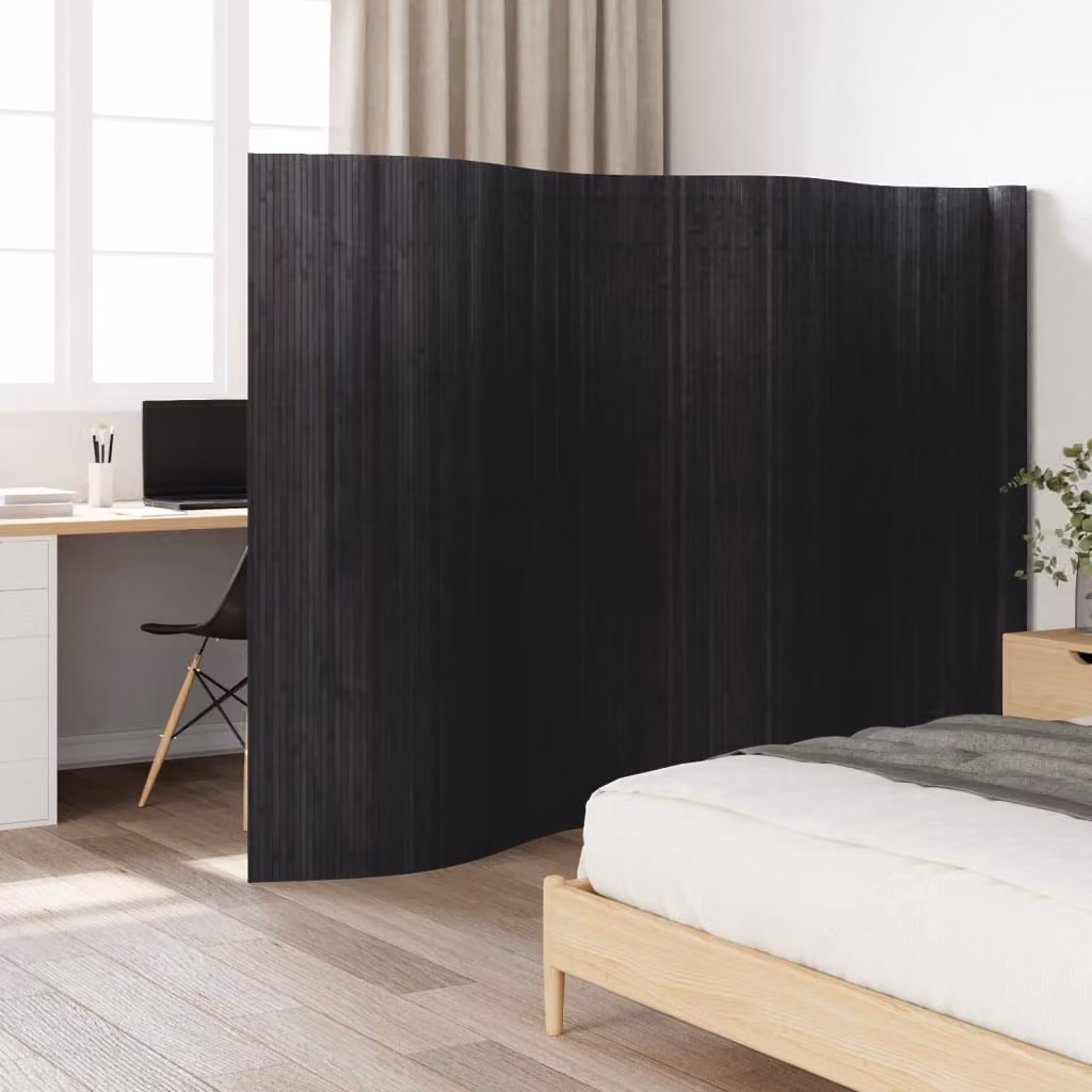 Divisorio Ambienti vidaXL in Bambù Grigio, Larghezza: 600 cm, Altezza: 165 cm