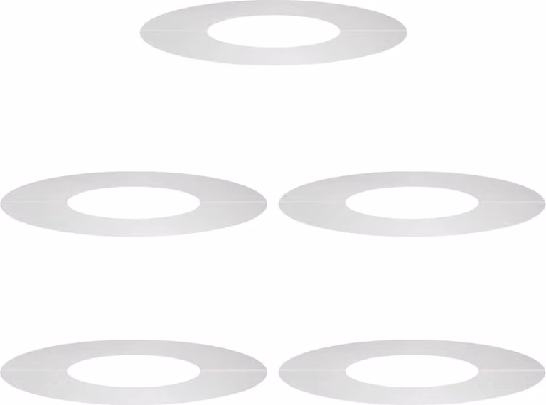 adatto per Anelli d'Albero Piatto 5 pcs Argento Ø30 / 60 cm