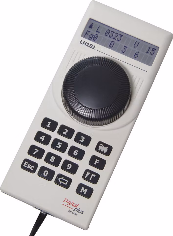 Lenz 21101 LH101 Centralina manuale con manopola rotante