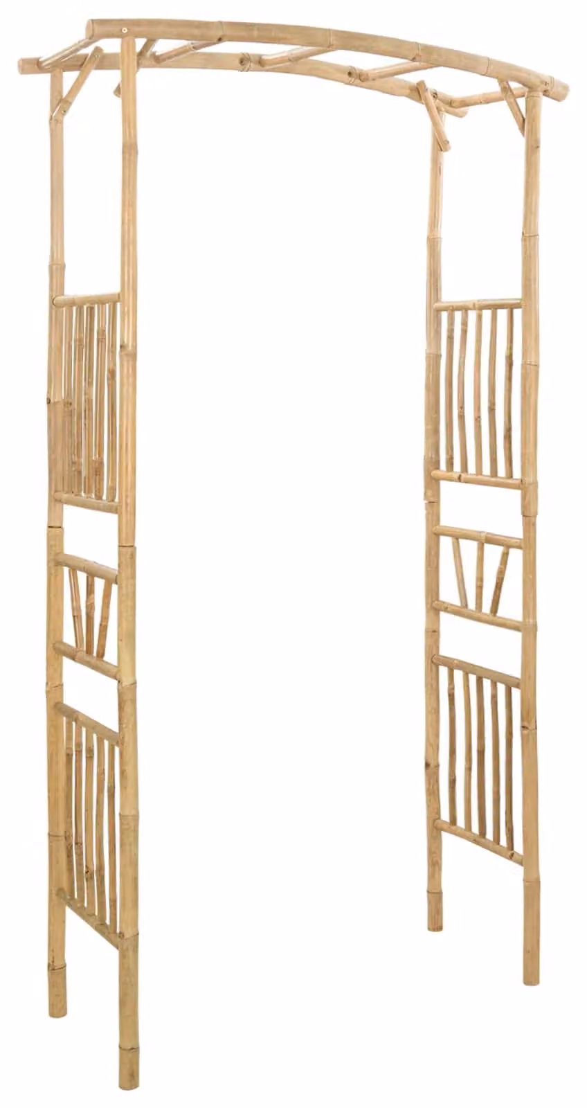 Arco da Giardino Naturale 110 x 40 x 205 cm Bambù