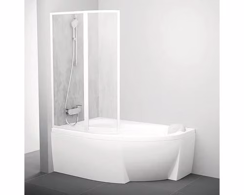 Schermo per vasca da bagno RAVAK VSK2 ROSA 170 L Rain