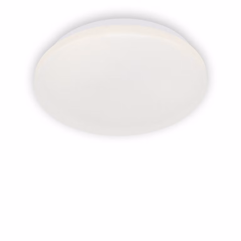 Lampada da bagno a LED Lampada da soffitto 4000KIP44 10 W Bianca Ø 22 cm Plastica Briloner