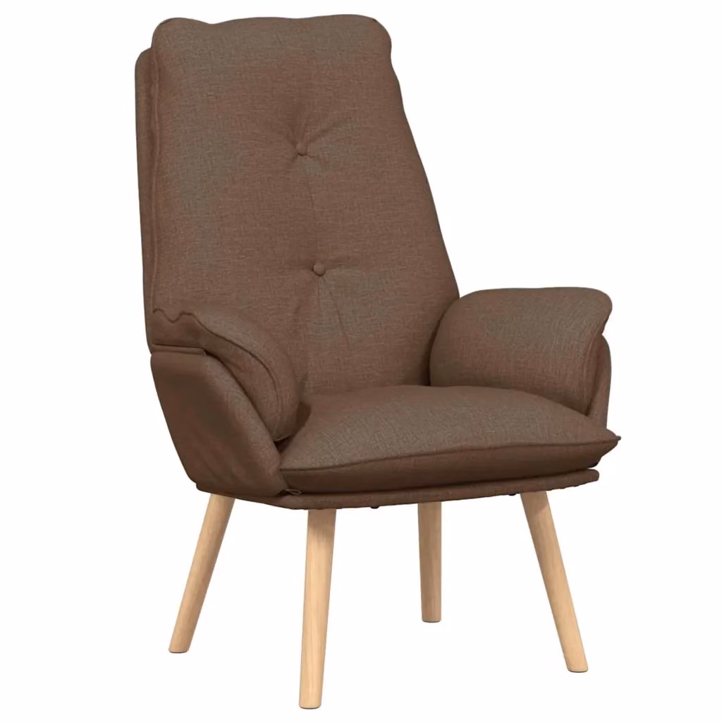 Poltrona relax moderna DESIGN IN marrone con braccioli, L: 69 cm, P: 41 cm, H: 93 cm – 2