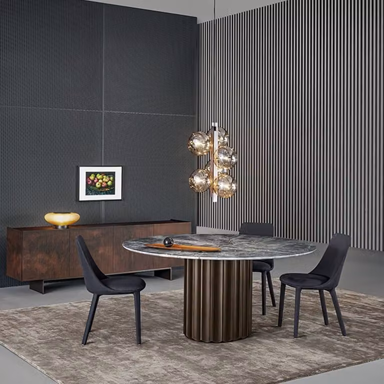 Tavolo Dorian Table Bonaldo rotondo
