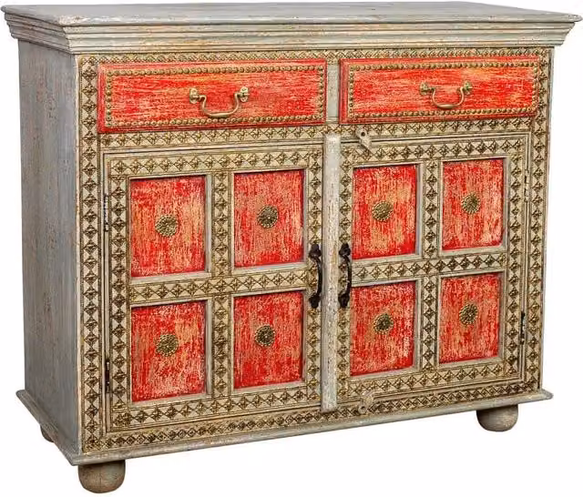 Credenza in legno multicolore 107x46x90h cm